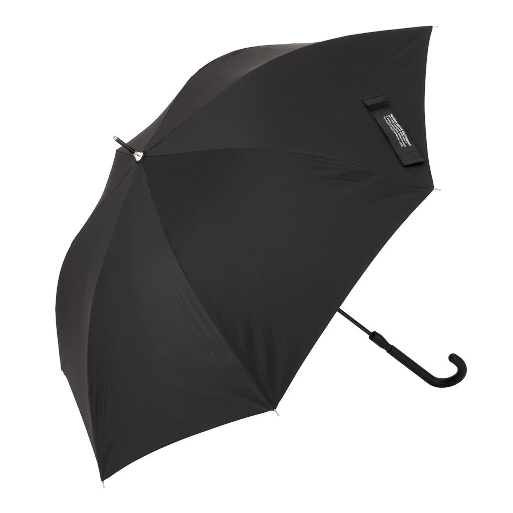 Super Windproof Plain Smart Jump Umbrella 58cm X 7R Black HL2558CHJP Quick-Dry Water-Repellent Women's