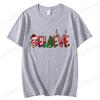 Believe Christmas Print Tshirt for Women Short Sleeve Casual Top Women Streetwear Family Christmas Graphic Tees Vintage Shirt