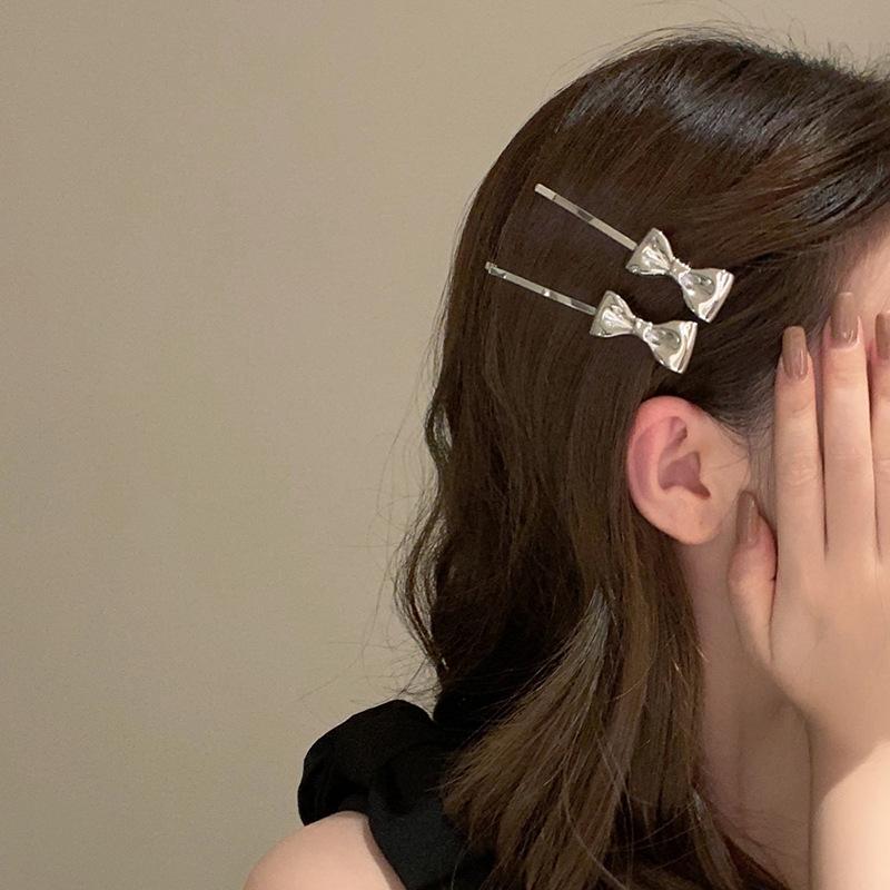 2/3/4PCS X-shaped Hair Clips Shiny Rhinestone Fashionable Small Hair Clips Fringe Decorative Clips ringe Decorative Clips