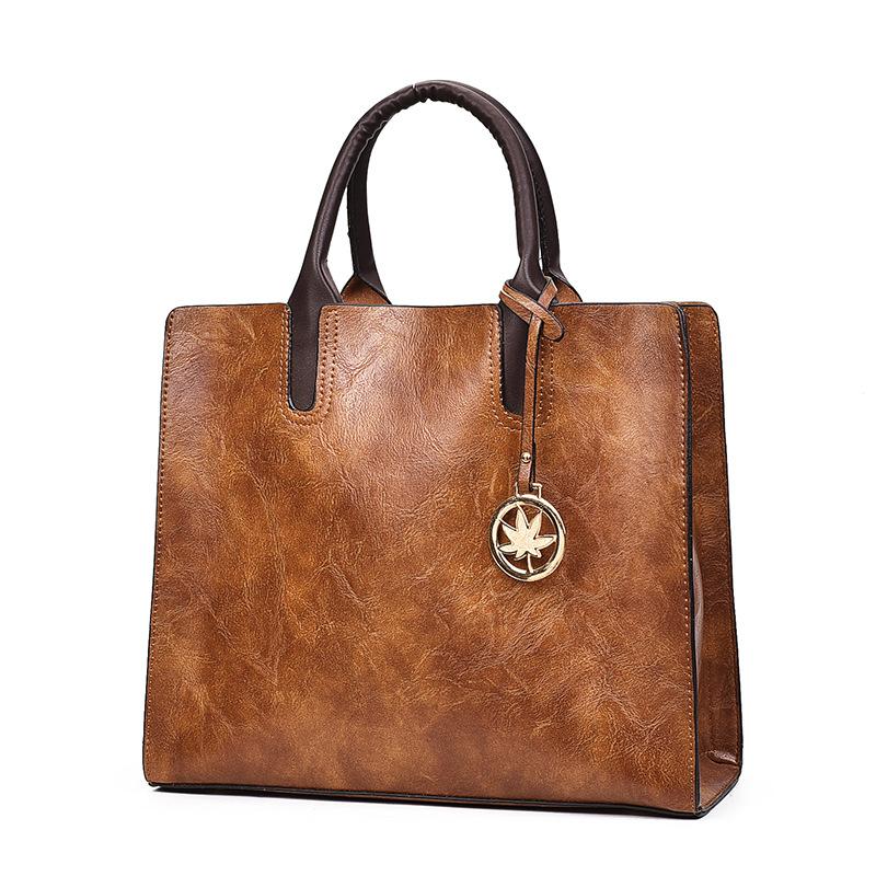 Large-capacity women's bags, new mother and child bags, mother and child bags, large bags, multi-piece sets, fashionable and simple shoulder bags.