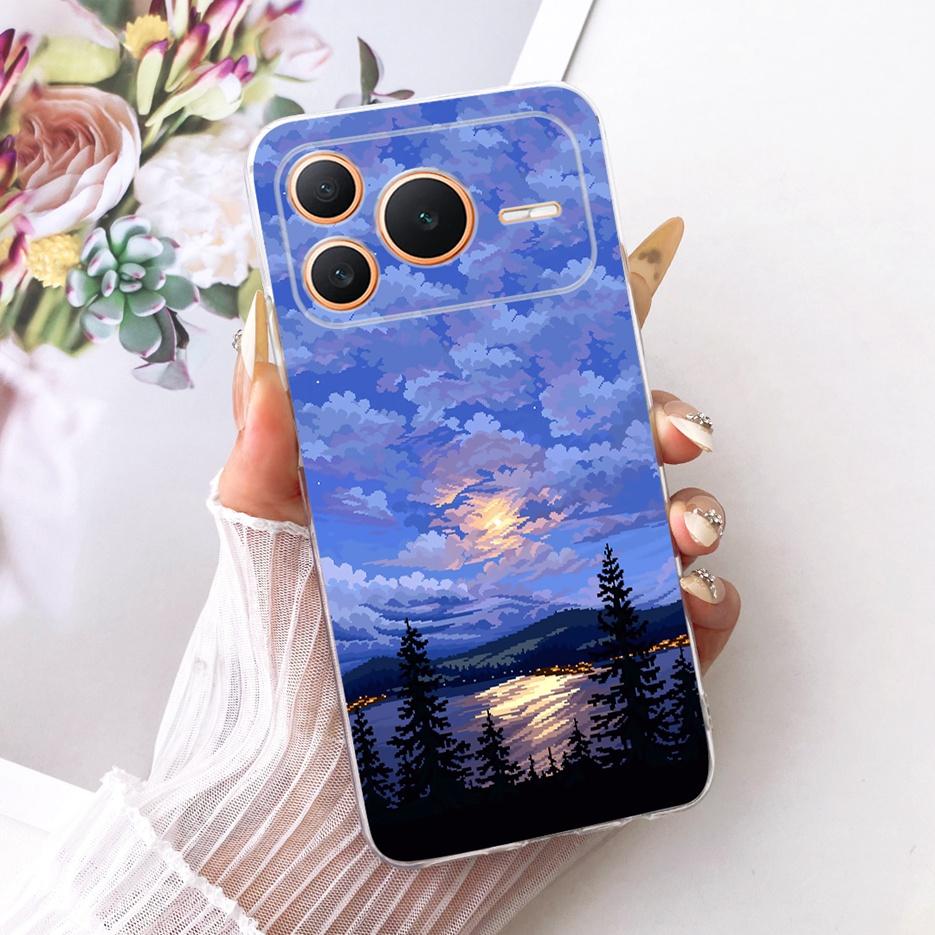 For Honor Power 2 Case SER-AN00 Cute Cat Flowers Painted Cover Soft Slim Phone Case For Honor Power DVD-AN00 HonorPower 2 Fundas