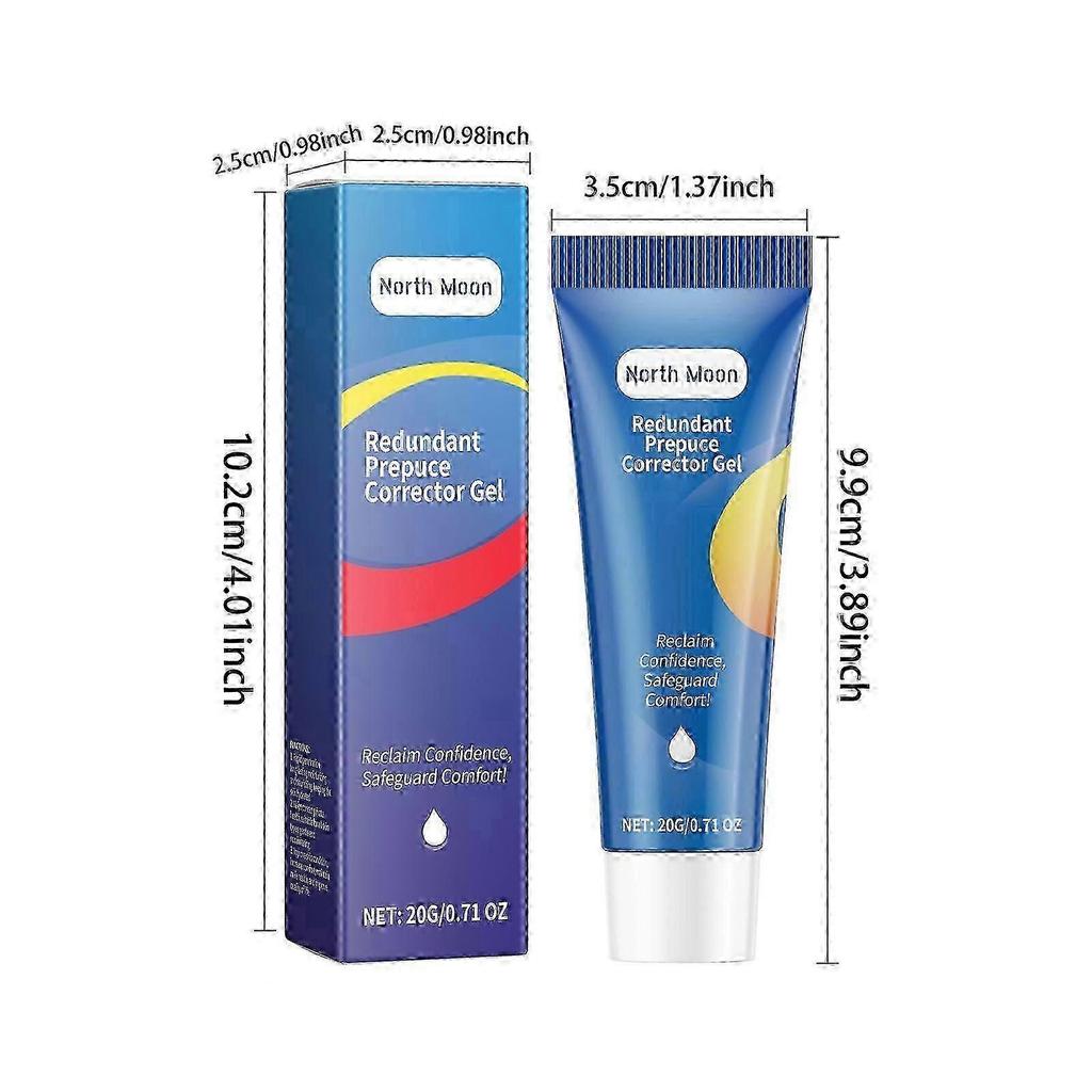 1-5x Redundanter Vorhautkorrektur-Gel, Natürliche Inhaltsstoffe Phimose Vorhautkorrektur-Gel, Korrektur-Gel für Übermäßige Vorhaut