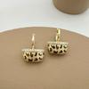 New Stylish Zircon Bag Ear Cuffs: Women's Fashion, Light Luxury, High-End, Versatile, and Trendy Earrings.