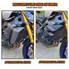 Pair Of High Temperature Resistant PETG Motorcycle Spoiler Wing Suitable For MT09 2024-2025 Models Airflows Optimization