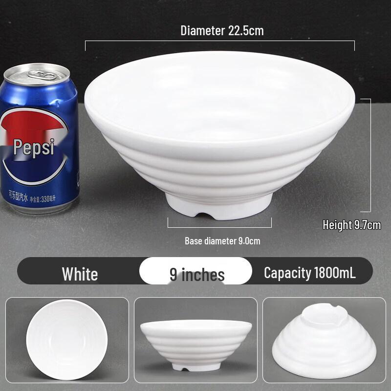 Cartoon Style Melamine Noodle Bowl