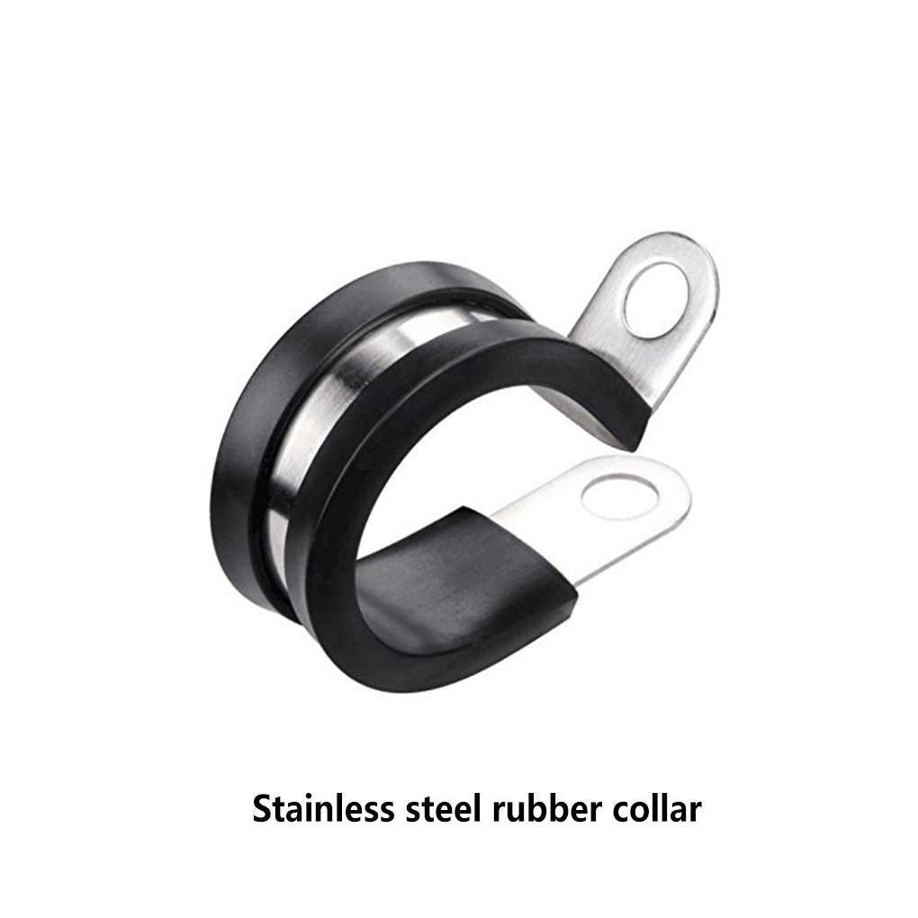 42 Stück Klemmenzubehör Rohrleitungsklemmfixator Professionelle Festklemmen Schlauchhalterclip Schläuche Befestigungselement Teil