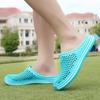 Mens Slippers Beach Shoes Unisex Hollow Outdoor Casual Men Beach Sandal Flip Flops Shoes Non-slip Size 36-45 Mens Slippers