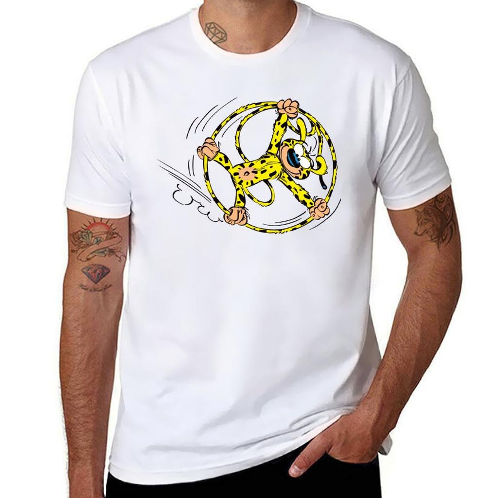 Marsupilami Rolling In Tail Tshirt Soft Lightweight Cotton Tshirt