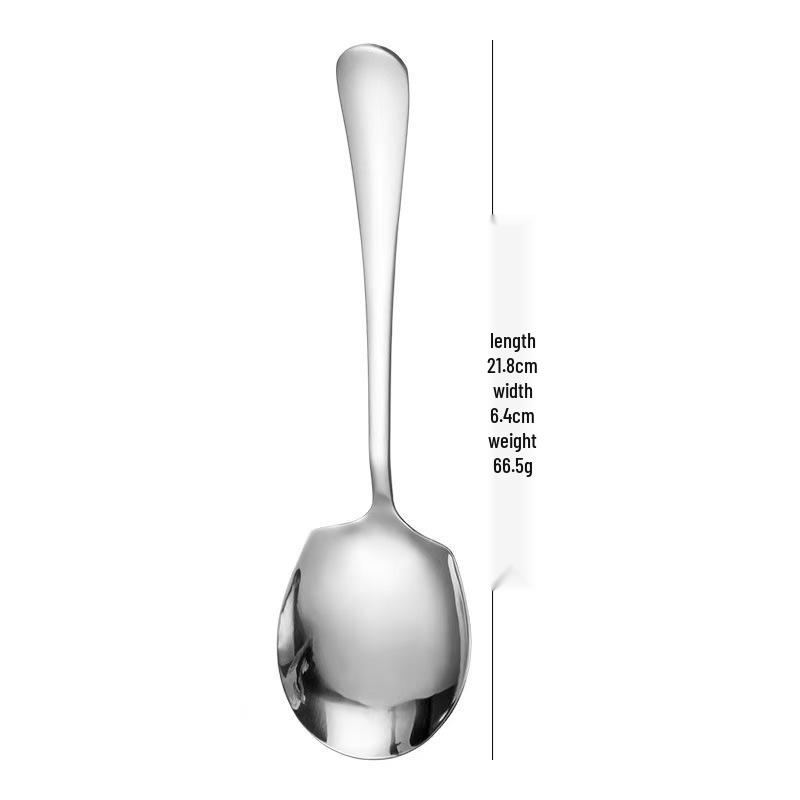Stainless Steel Large Buffet Serving Spoon Ladle for Hotel and Home Use