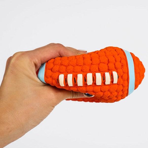 Dingdongpet Haustierhund Latex, Rugbyball, Volleyballball, 1 Satz