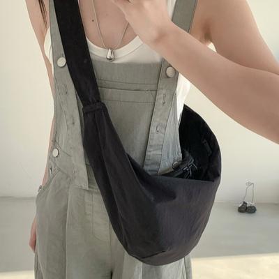 Damen- und Herren-Sport-Crossbody-Tasche im Knödel-Design, schlicht und mit großem Fassungsvermögen, für Pendler, als Umhängetasche