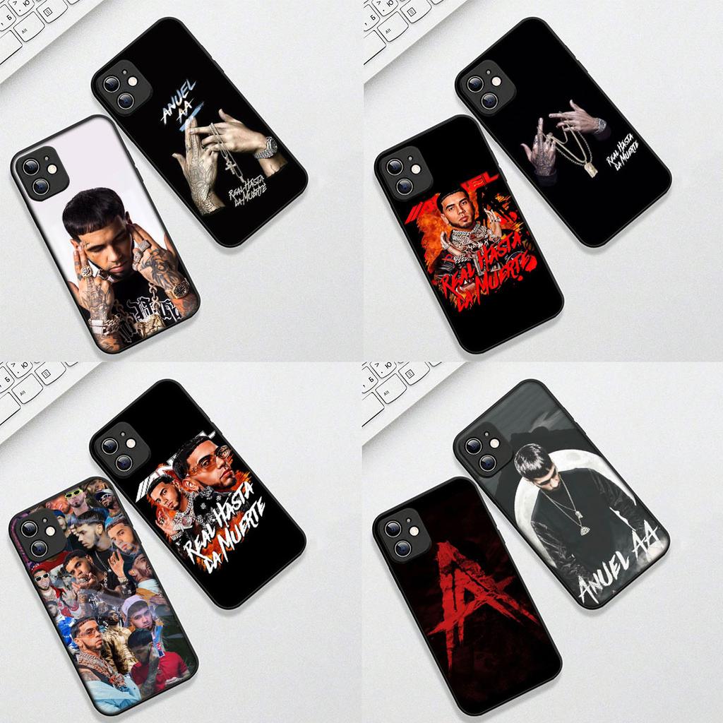 Anuel Hot AA Phone Cover for Apple iPhone 17 14 15 16 Plus Pro Max 16E ProMax + 16Plus 14+ 16+ Protective Case