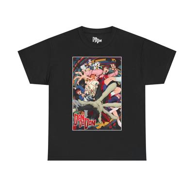 DanDaDan Anime 100% Baumwolle T-Shirt Herren T-Shirts Oberteil Unisex T-Shirt, Grafik