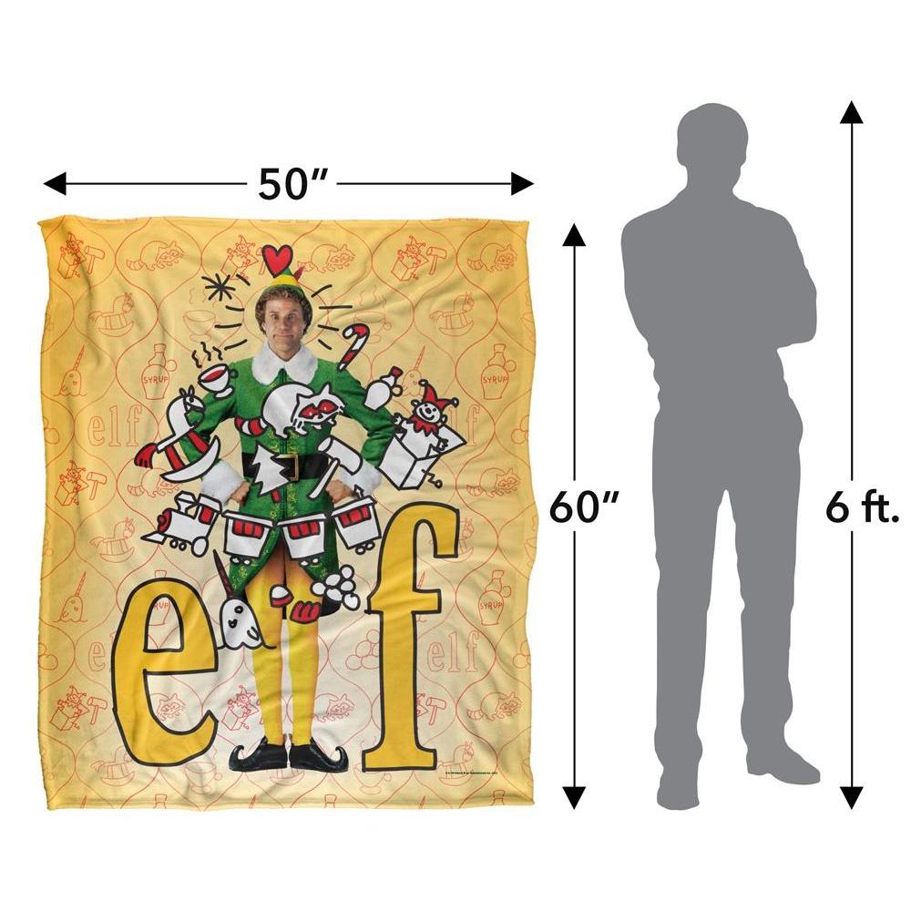Elf Doodles Blanket