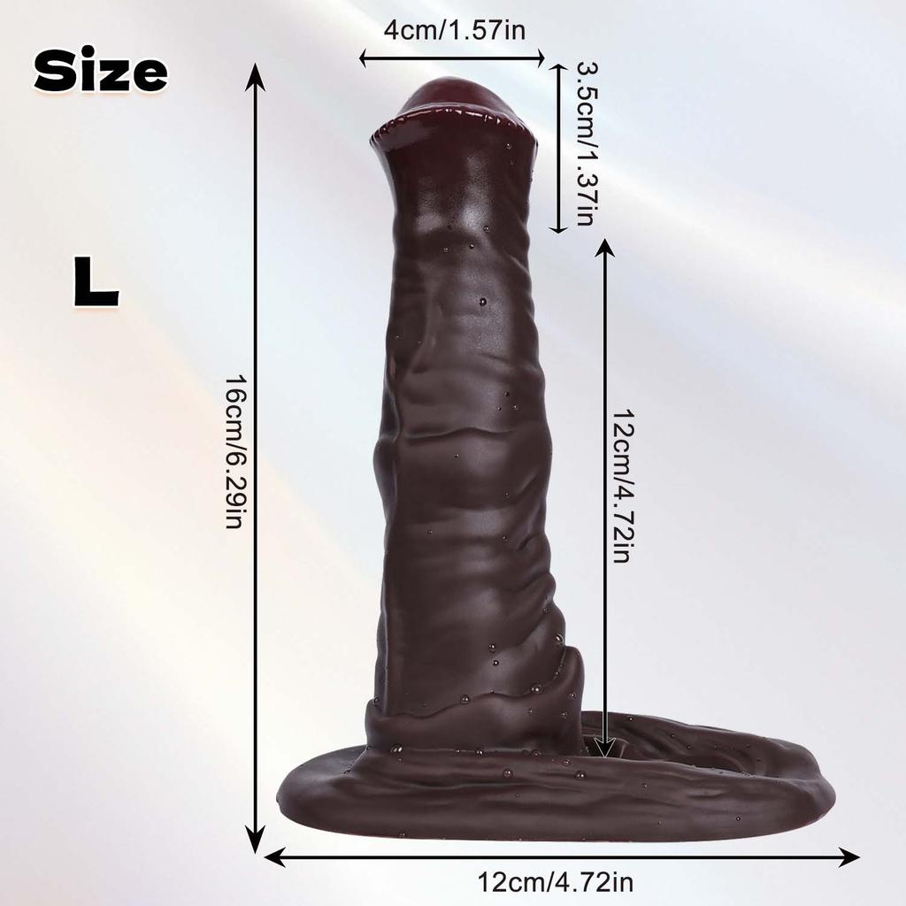 Simulated Animal Horse Penis Set Silicone Soft Skin Cover Men's Wearing Extended Time Sexual Products Adult Sex Toys