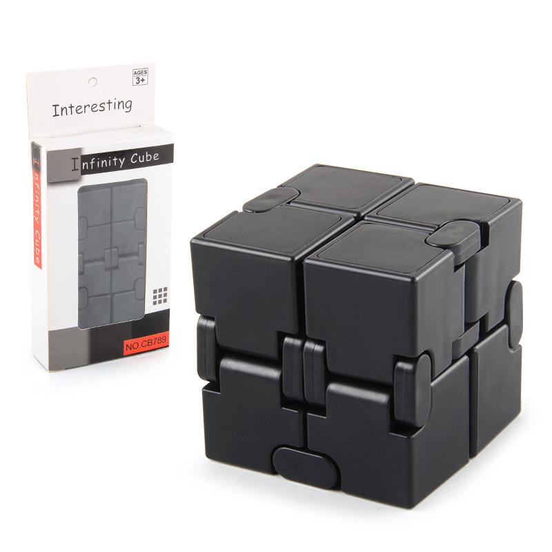 New And Strange Creative Infinite Rubik'S Cube Decompression Rubik'S Cube Smooth Flip Intelligence Fingertip Rubik'S Cube Plus Counterweight