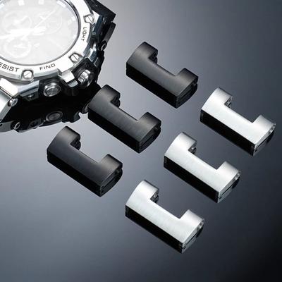 Για G-SHOCK Casio GST-B100/210/W300/S100/1110 GST-S110/410 Σειρά Λουράκι Ρολογιού Προσαρμογέας από Ανοξείδωτο Ατσάλι Σύνδεσμος Ρολογιού