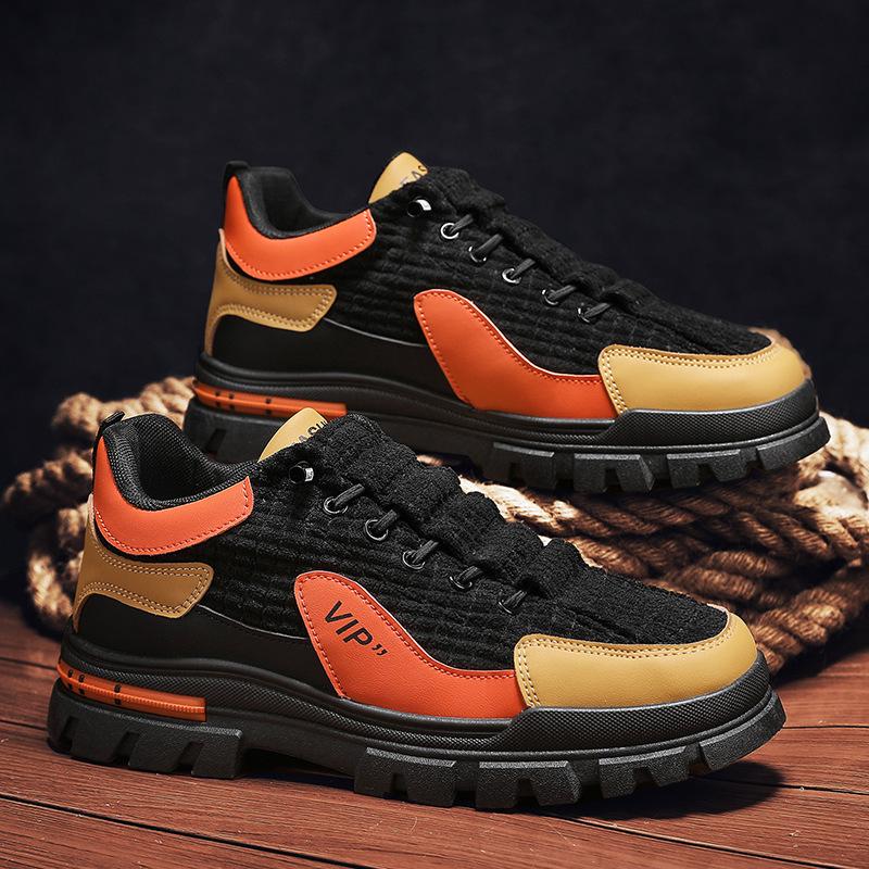 

Men s shoes 2025 autumn and winter new trend increase versatile non-slip casual shoes men s travel platform comfortable tooling shoes 39