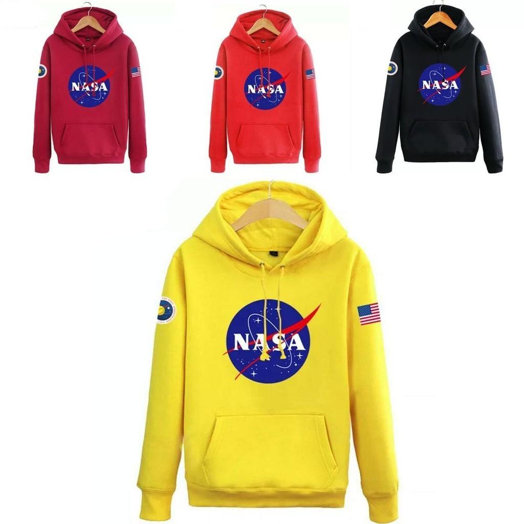Mens Nasa Space Hoodie Pullover Warm Soft Breathable Casual Outwear Sweatshirt