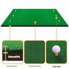 Portable Indoor Golf Practice Mat with Swing Cutting Stick and PP Golf Tee
