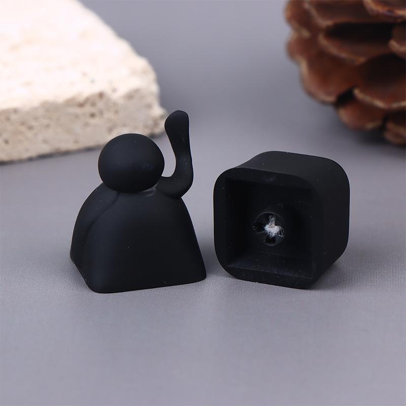 Kawaii Penguin Personality Keycap Single Cute Resin Creative Mechanical Keyboard Cap Replacement Attachment Gifts