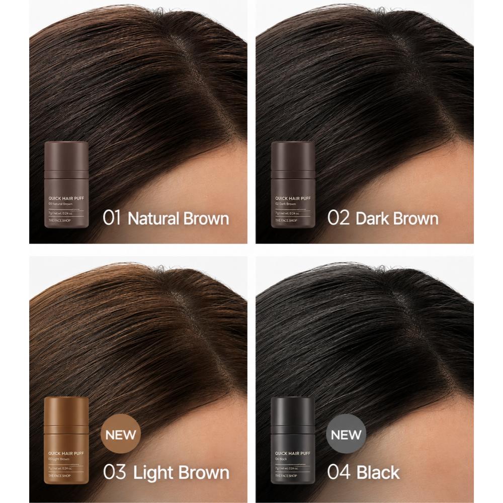 The Face Shop Quick Hair Puff 7g (4colors)