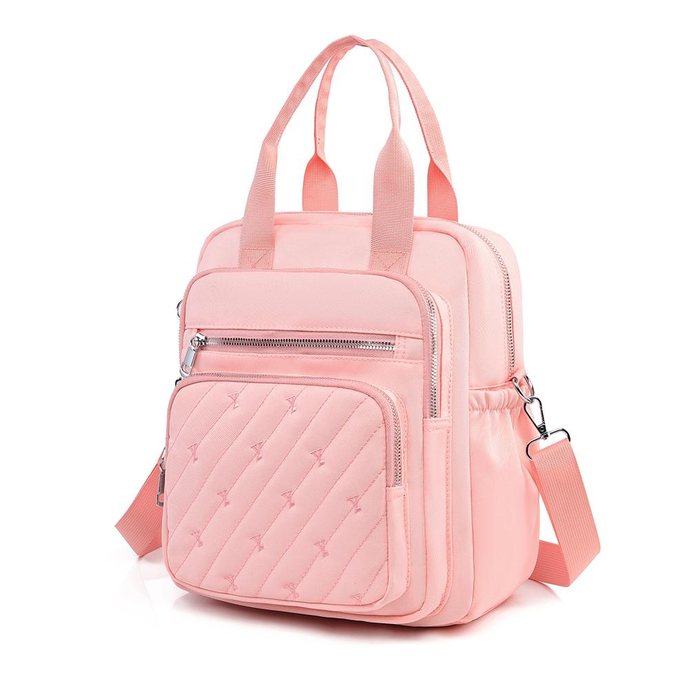 Stylish Oxford Fabric Mini Backpack with Quilted Design – Lightweight & Durable Crossbody Bag for Women