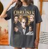 Maglietta Carlisle Cullen, T-shirt Grafica Twilight Anni '90 Retrò, Maglietta Bootleg Vintage Saga di Twilight, T-shirt Grafica Peter Facinelli, Regalo per Fan di Vampiri