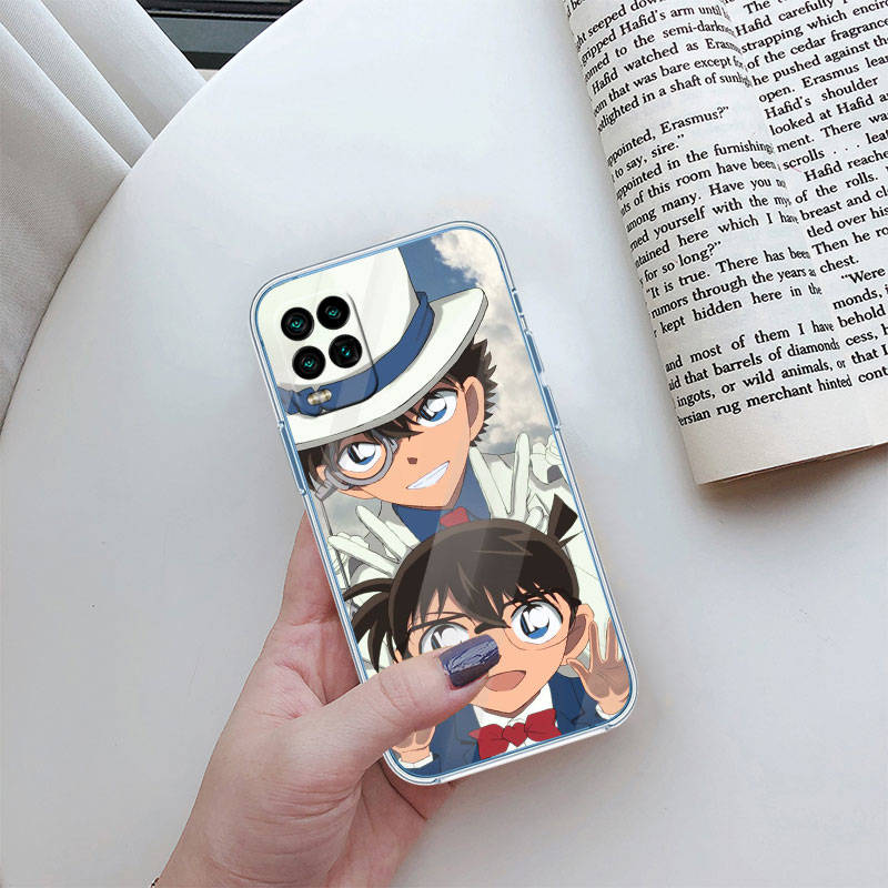 JO17 Detective Conan Phone Case for Motorola E22S E7 G6 G7 G8 G9 Plus Power Play G10 G20 G04 E30 E40 E22 E20 E13 G22 G23 G Stylus Play