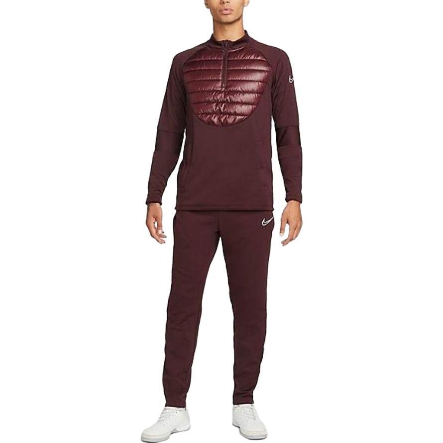 Nike Sweatshirts Men's Burgundy Stand Collar Moderate Other DC9168-652