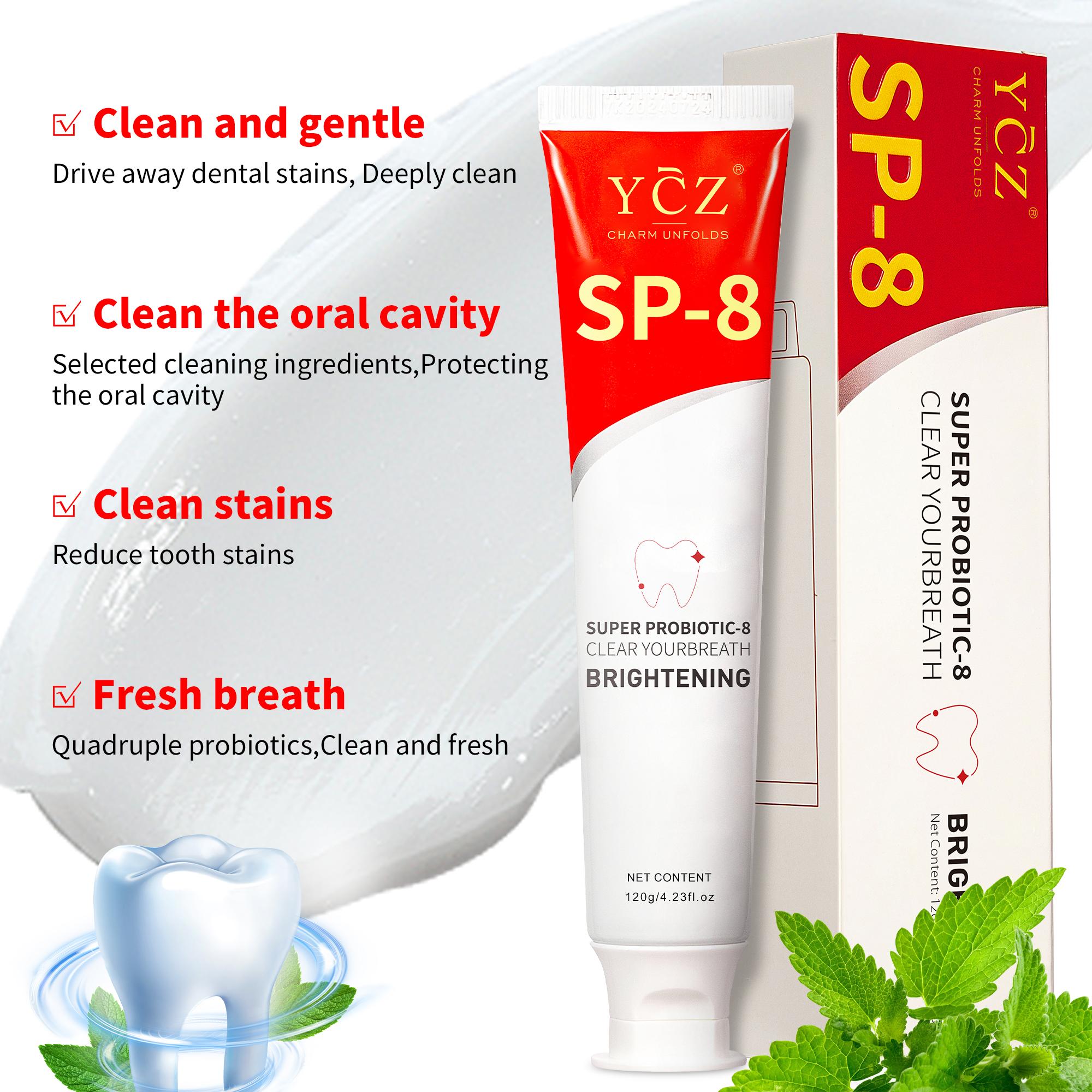 

1 drop of hydrated plaster toothpaste, whitening toothpaste, teeth cleaning and fresh breath, ideal gift, suitable for home