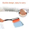 Extendable Car Snow Shovel 2 In1 Car Glass Ice Scraper Car Windshield Snow Sweeping Brush  Winter