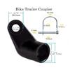 Heavy Duty Bike Trailer Hitch Set Bicycle Towing Hitch Adapters Bike Cargo Trailer Connector Attachment Easy to Install