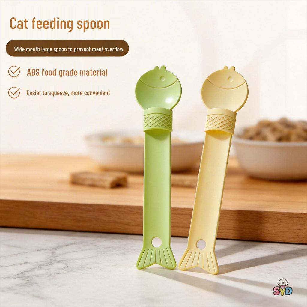 Leak-Proof Wide Mouth Cat Medicine & Treat Squeezer