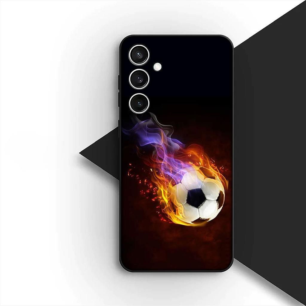 Cover for Motorola Moto G86 G57 E14 E15 G14 G34 G67 G84 G24 A54 G15 Power E22 Casing Phone Case Soccer NO 5 Football No5 Number
