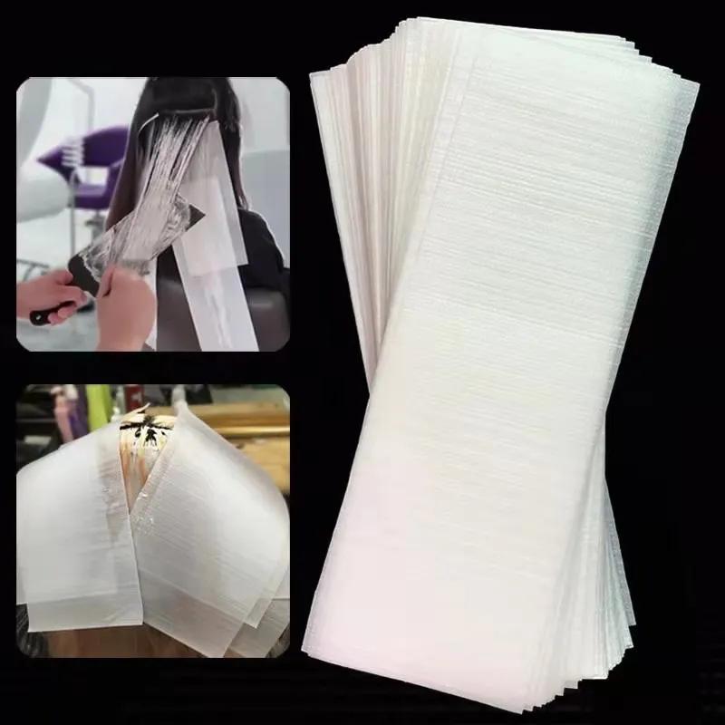 15/50sheets Hair Dye Paper Reusable Highlight Dyeing Coloring Separating Sheet Foil Paper Wicks Hairdresser Salon Barber Tools