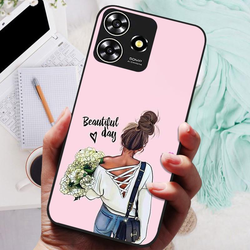 

for ZTE Blade A75 Case Soft TPU Silicone Phone Covers for ZTE Blade A75 4G Case Bumper Shockproof Coque Cover BladeA75 A 75 2024 For ZTE Blade A75 4G