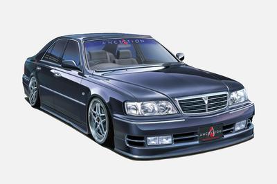 Aoshima Bunka Kyozai The Tuned Car Series Nissan Anquelle Y33 Cima Plastic Model Co., Ltd. (AOSHIMA) 1/24 No.95 '96 (Automobile)