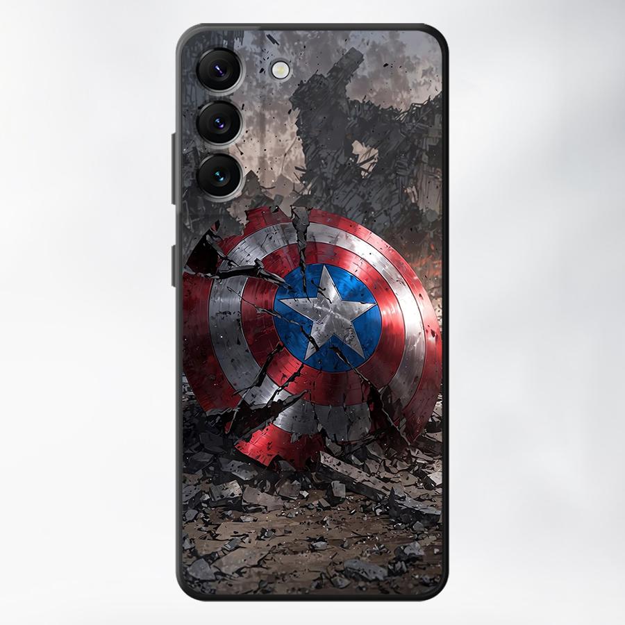 Case for Samsung Galaxy A57 A24 A52 A36 A73 A51 A32 A55 A25 A53 A35 A26 A23 A37 A22 Phone Cover A71 A72 Marvel Captain America