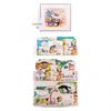 Creative Wall-Mounted Bookshelf: No-Drill Children's Book Display & Storage Rack