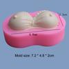 Sex Bra Shape Silicone Mold Fondant Cake Decoration Candle Chocolate Soap Mold 3D Pastry Tools Sugarcraft Molds