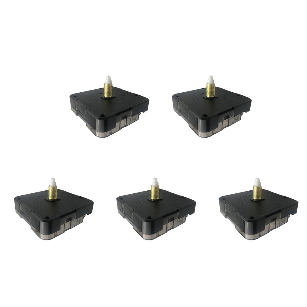 Kvarts Klokkeverk for Veggklokke Stille Superstille Verk for Selvmontering 13-28mm Aksel Batteridrevet