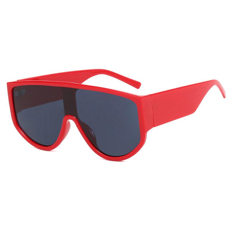 Fashion Women Sunglasses Large Frame UV Resistant Retro Sun Glasses Trendy Personalized Eyewear