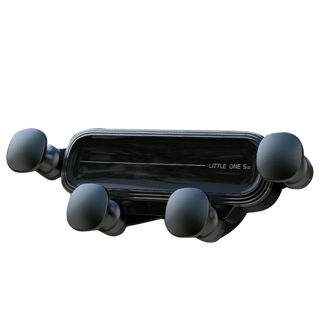 Upgraded Gravity Car Phone Mount Auto Lock Hands Free Mini Car Vent Phone Mount for 4.7‑6.9 Inch Phone Gray