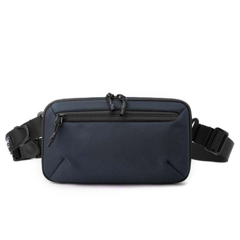 Men's Casual Chest Bag Fashion Shoulder Bag Lightweight Crossbody Messenger Bag for Travel Outdoor Sports Running Hiking
