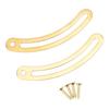 20PCS Lid Support Hinges with Screws Recurved Rod Hardware Lid Stay Hinge for Cabinet Jewelry Box