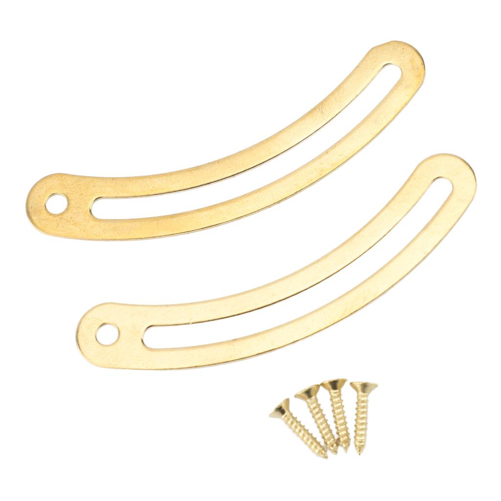 20PCS Lid Support Hinges with Screws Recurved Rod Hardware Lid Stay Hinge for Cabinet Jewelry Box