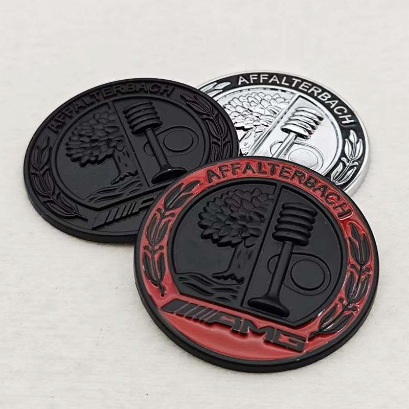 New 1pc Car Styling Steering Wheel Badge Emblem Decorative Sticker For Mercedes Benz AMG C E S GLE CLS GLE Class W204 W213 W212