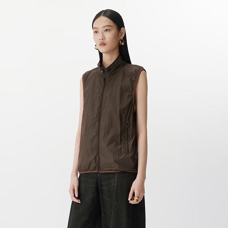 

JNBY 2025 Летний жилет без рукавов со стойкой 5P4513210 L