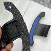 For BMW 1 2 3 4 5 6 7 8 Series F40 M135i F44 G42 G20 Blue Carbon Paddle Shifters Steering Wheel Extension Shifters Replacement